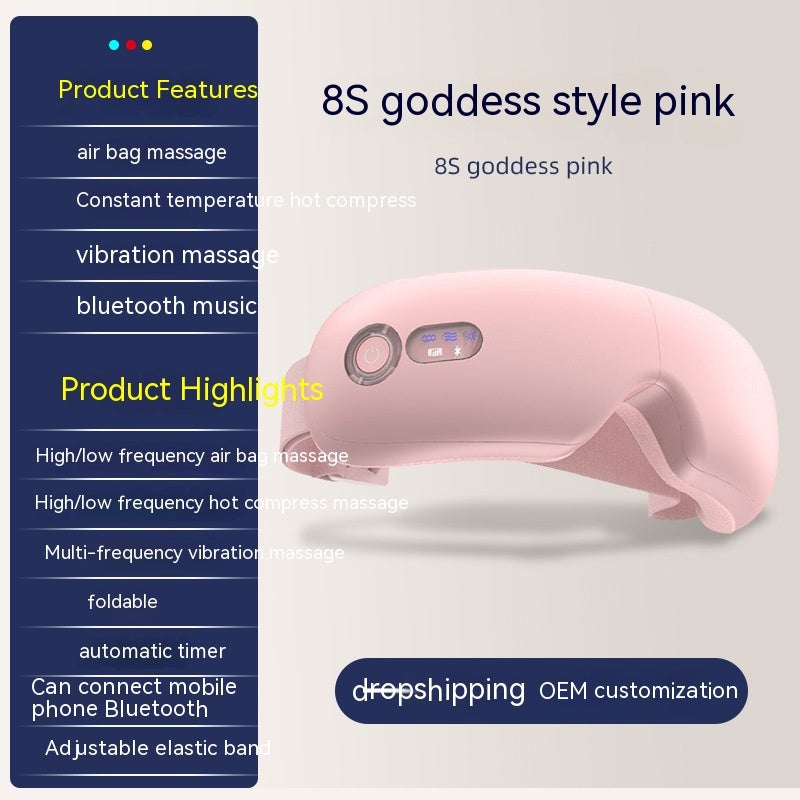 Eye Care Machine Hot Compress Airbag Vibration Massage