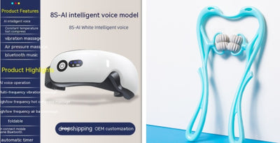 Eye Care Machine Hot Compress Airbag Vibration Massage